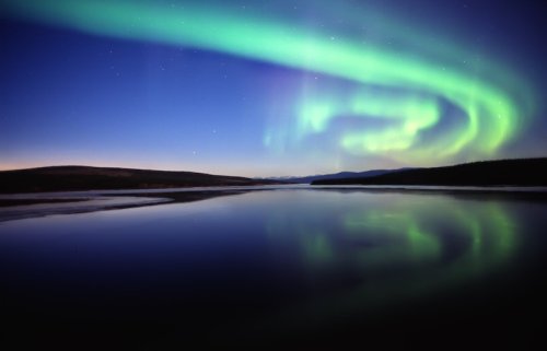 Northern lights in the Yukon